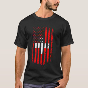 Schweizerische Flagge Schweizer Roots Schweizerisc T-Shirt
