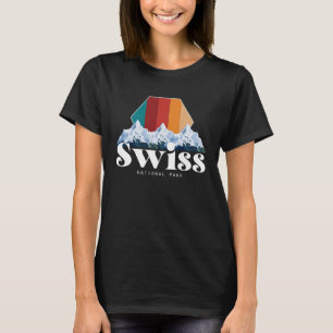 Schweizerischer Nationalpark Wandern Schweiz Souve T-Shirt