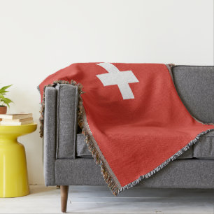 Schweizflagge Decke