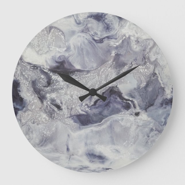 Schwelen Sie Große Wanduhr (Vorderseite)