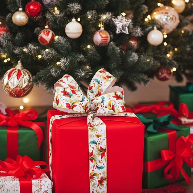 Schwelende Weihnachten Satinband (Von Creator hochgeladen)