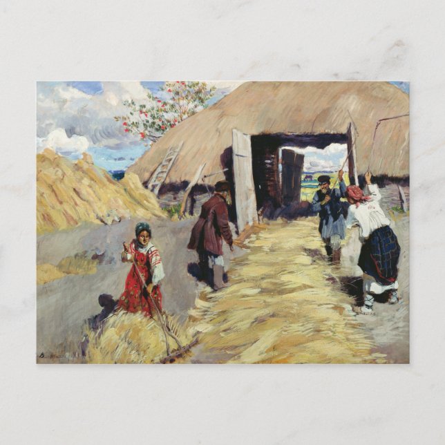Schwelle, 1916 postkarte (Vorderseite)
