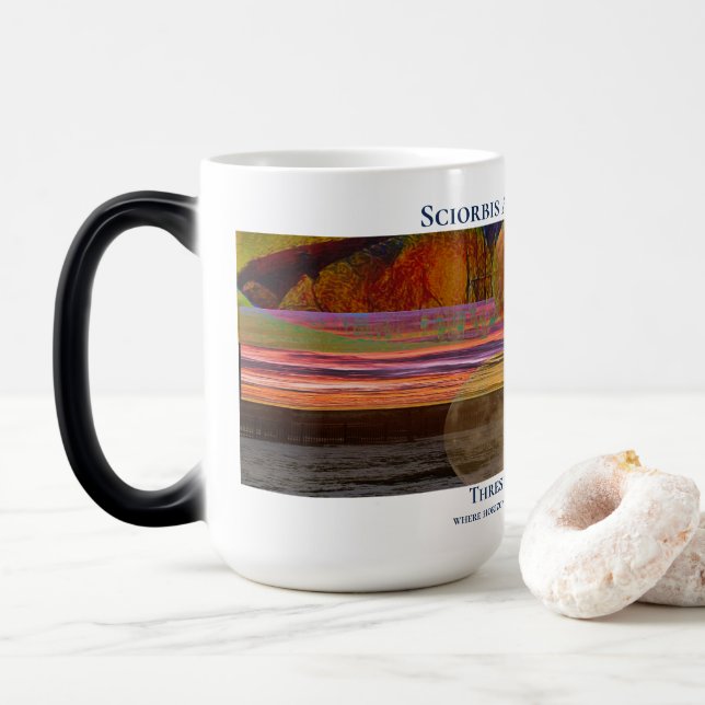 Schwelle des Werdens Verwandlungstasse (Mit Donut)