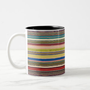 Schwellengedanken: Kampf um Ausdrücke Zweifarbige Tasse