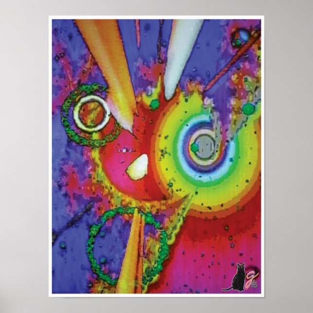 Schwellenwert KC-Bild Poster (Vorne)