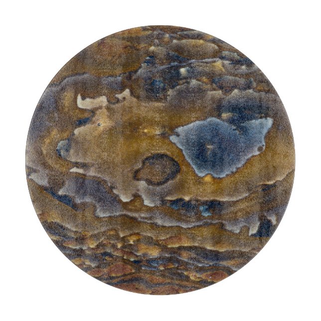 Schwenken am Jasper-Slab Schneidebrett (Vorderseite)