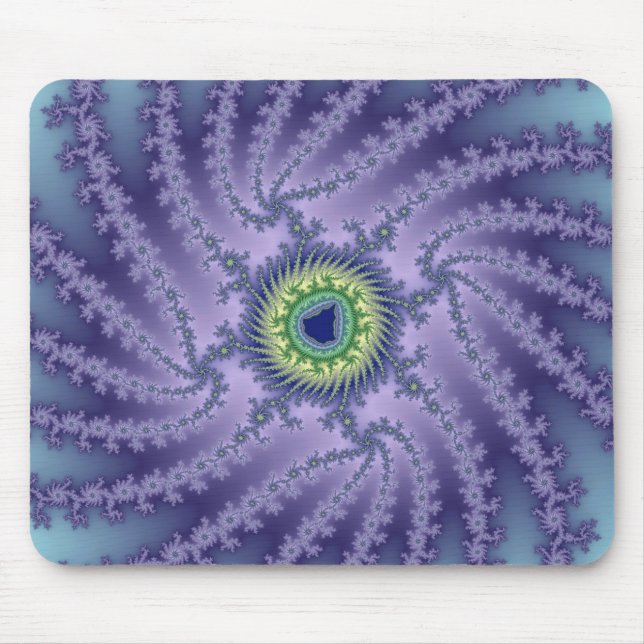 Schwenken Auge - Fraktal Mousepad (Vorne)