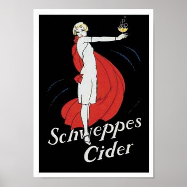 Schweppes Cider Poster (Vorne)