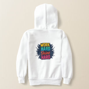 Schwer arbeiten, Schein hartes Sweatshirt