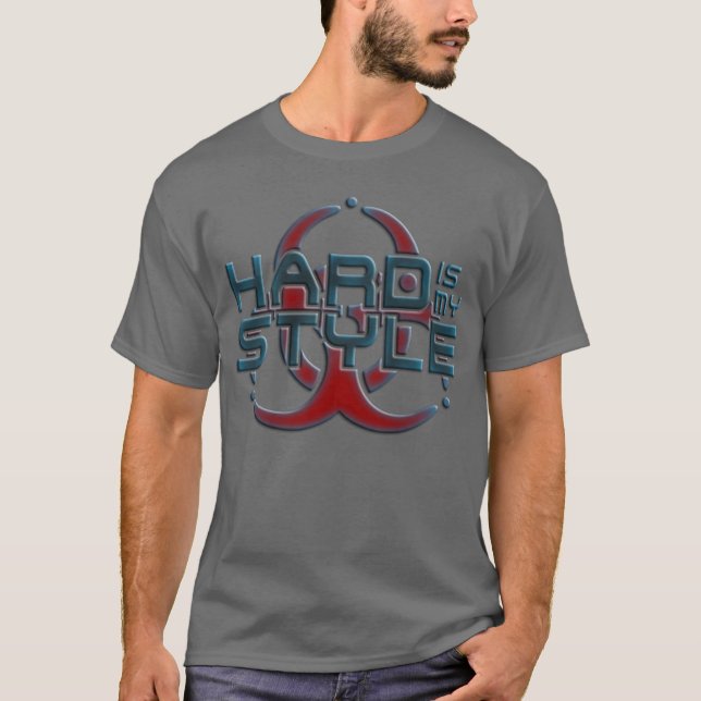 Schwer ist mein Stil | HARDCORE MUSIK GENRES T-Shirt (Vorderseite)