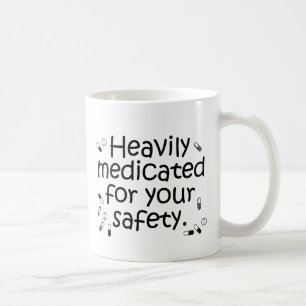 Schwer medizinisch behandelt für Ihren Schutz Kaffeetasse