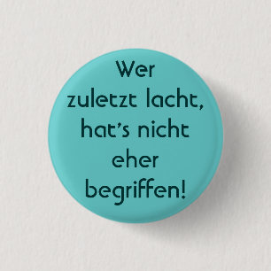 Schwer von Begriff! Button