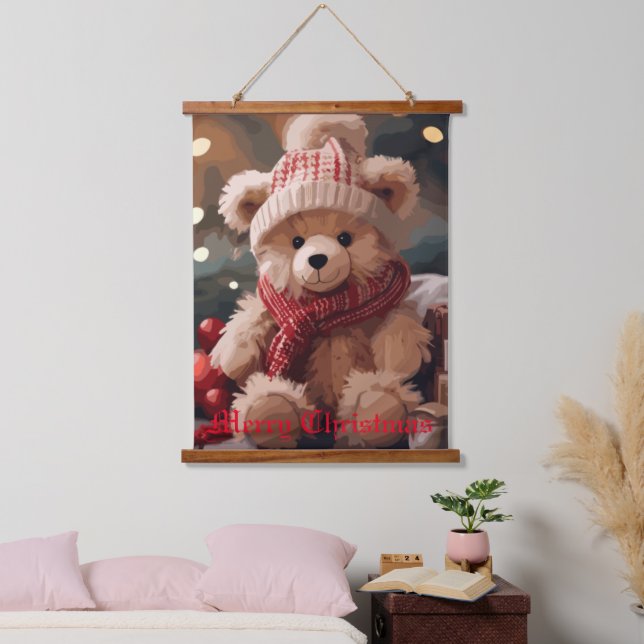 schwer wandteppich mit holzrahmen (Schlafzimmer)