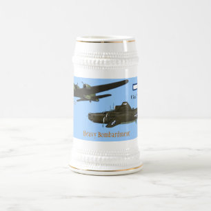 Schwere Bombardierung Bierglas
