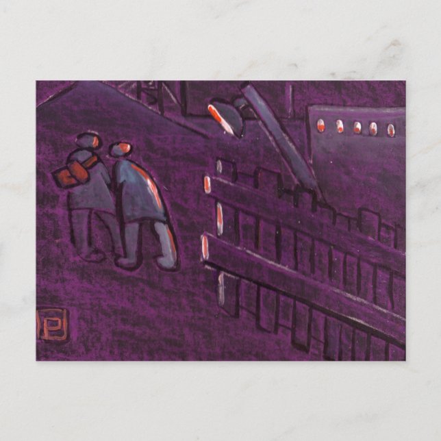 SCHWERE INDUSTRIE POSTKARTE (Vorderseite)