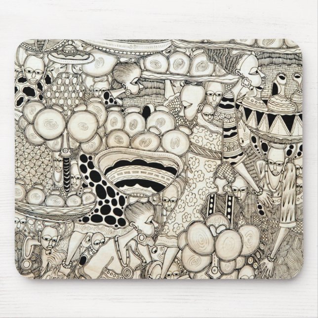 Schwere Last 2 Mousepad (Vorne)