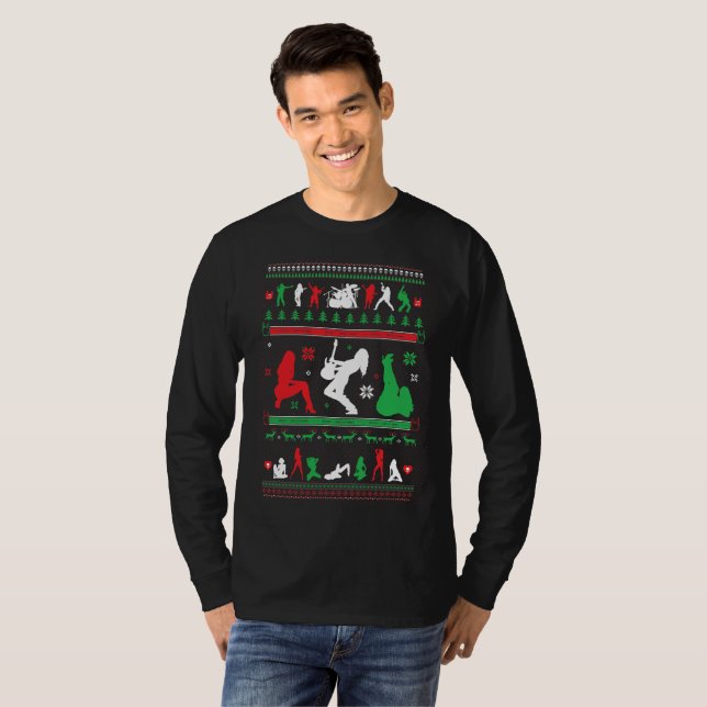 SCHWERE METALLHAUPTCHRISTMAS SWEATER SHIRT (Vorne ganz)