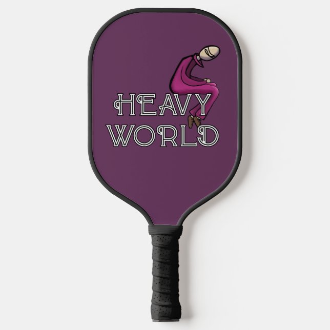 SCHWERE WELT PICKLEBALL SCHLÄGER (Vorderseite)