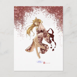 Schwerelos Postkarte