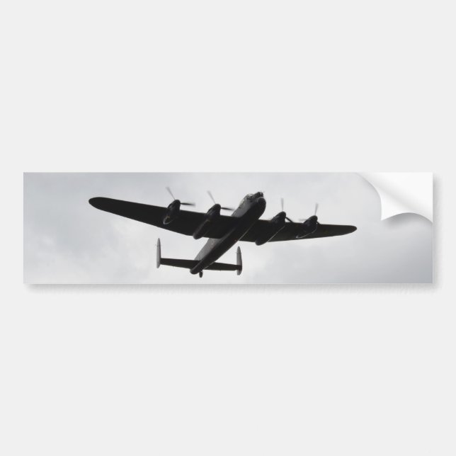 Schwerer Bomber Lancasters Autoaufkleber (Vorne)