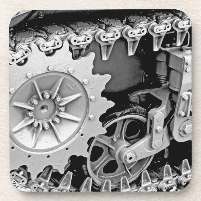 Schwerer Metall Untersetzer (Vorderseite)