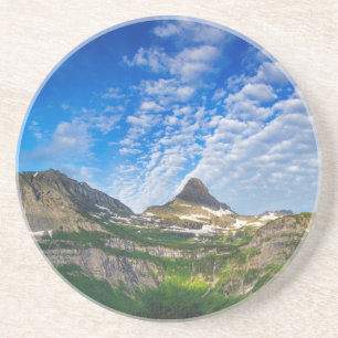 Schwerer Runner und Reitberg am Morgen Getränkeuntersetzer