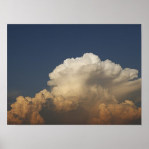Schwerer Sturm-stürmische Wolken Poster