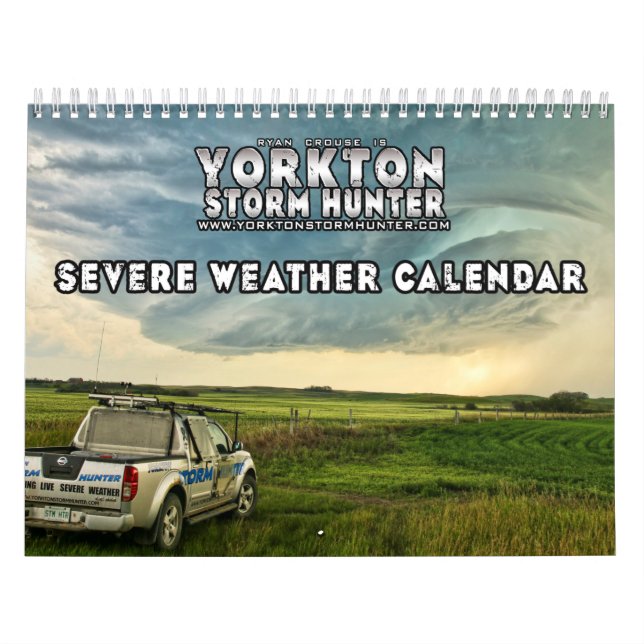 Schwerer Wetterkalender Kalender (Titelbild)