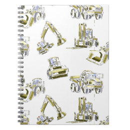 Schweres-Ausrüstung-Spiralnotizbuch für die Arbeit Notizblock