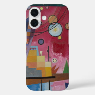 Schweres Rot von Wassily Kandinsky iPhone 16 Hülle
