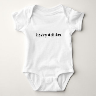 Schweres Trinker Baby Baby Strampler