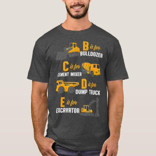 Schwergerätebauarbeiter T-Shirt