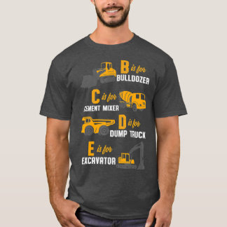 Schwergerätebauarbeiter T-Shirt