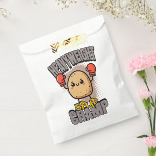 Schwergewichts-Kartoffel-Champ-Boxen-Kartoffel Geschenktütchen