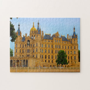 Schweriner Schloss Mecklenburg.