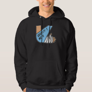 Schwerkraft 1 Ich 0 Armfraktur 4 Hoodie