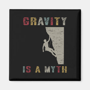 Schwerkraft ist ein Mythos Klettersteig Magnet