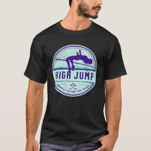 Schwerkraft ist für die schwachen Retro-Farben Hig T-Shirt