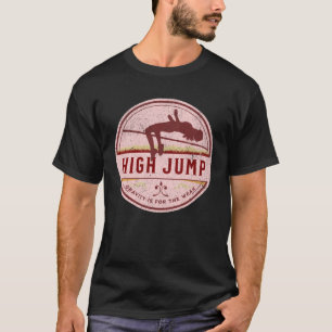 Schwerkraft ist für die schwachen Retro-Farben Hig T-Shirt
