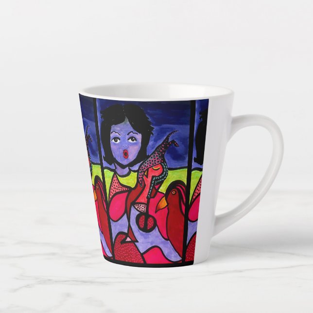 Schwerkraft Ist zum Kotzen Milchtasse (Rechts)