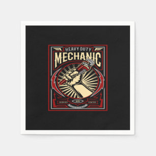Schwermechaniker Serviette