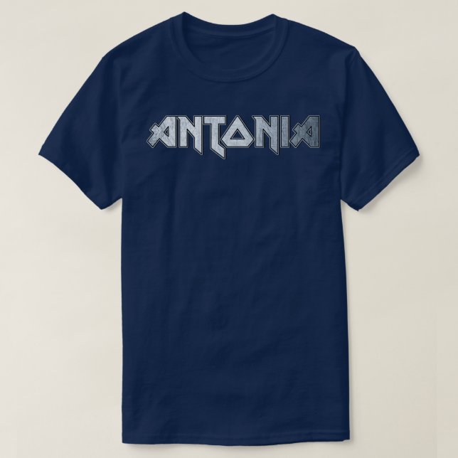 Schwermetall Antonia T-Shirt (Design vorne)