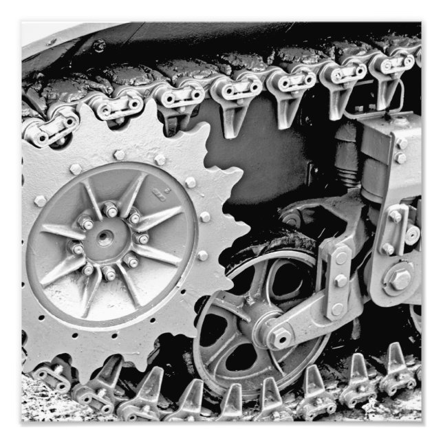 Schwermetall Fotodruck (Vorne)