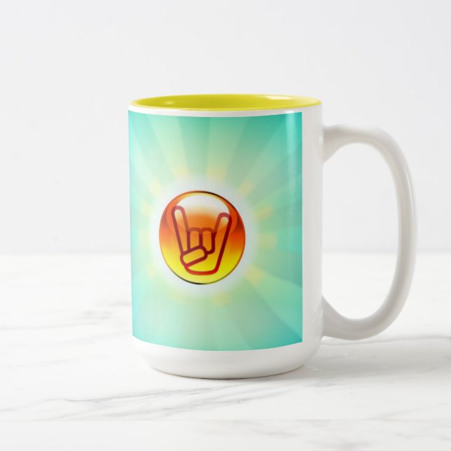 Schwermetall-für immer Tasse (Rechts)