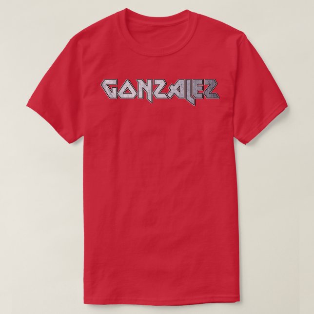 Schwermetall Gonzalez T-Shirt (Design vorne)