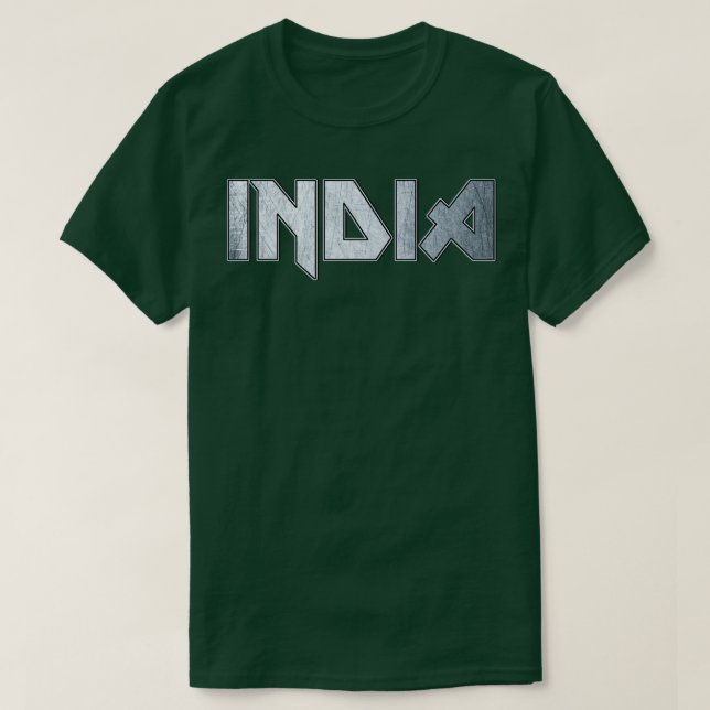 Schwermetall Indien T-Shirt (Design vorne)