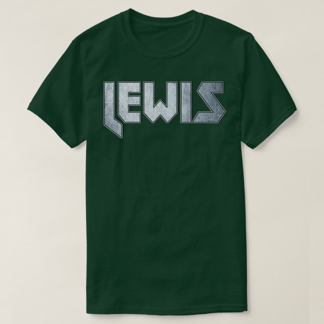 Schwermetall Lewis 1 T-Shirt (Design vorne)