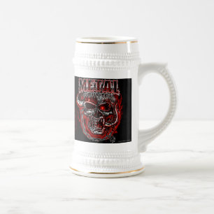Schwermetall-Monster Bierglas
