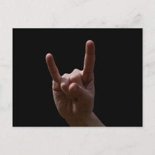 Schwermetall Postkarte