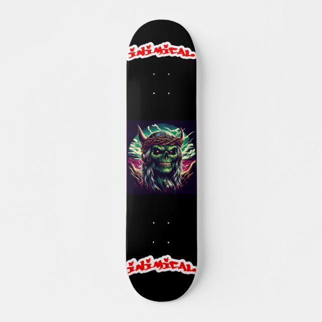 Schwermetall Skateboard (Vorne)